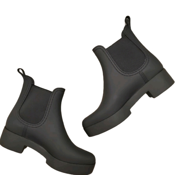 Jeffrey Campbell Shoes - Jeffrey Campbell Hydra Platform Chelsea Rain Boot